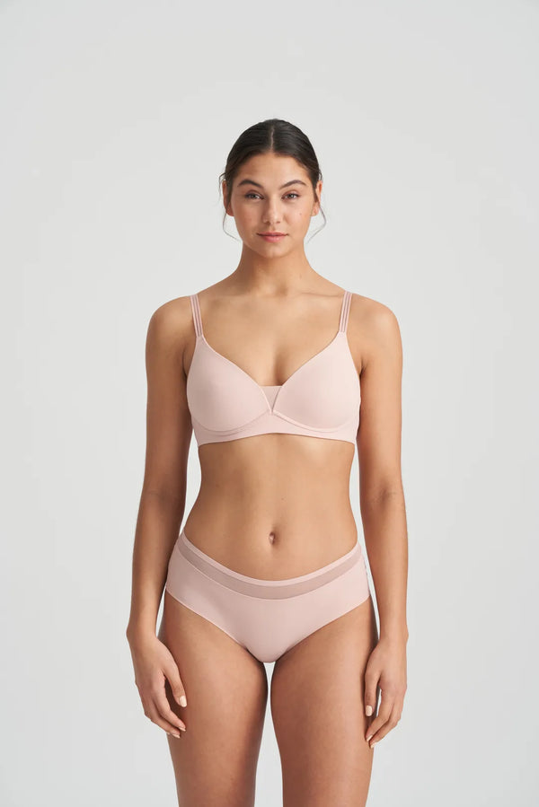 Marie Jo Louie Full Cup Wireless Bra - Powder Rose